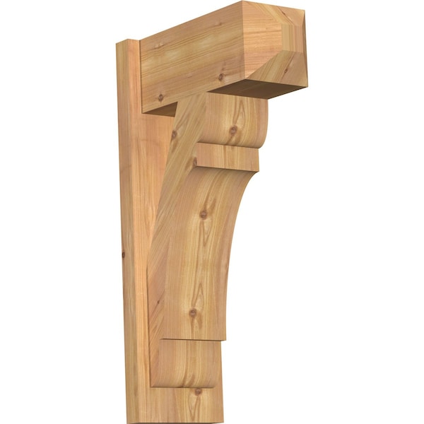 Ekena Millwork Olympic Craftsman Smooth Outlooker, Western Red Cedar, 7 1/2"W x 16"D x 28"H OUT08X16X28OLY04SWR - main